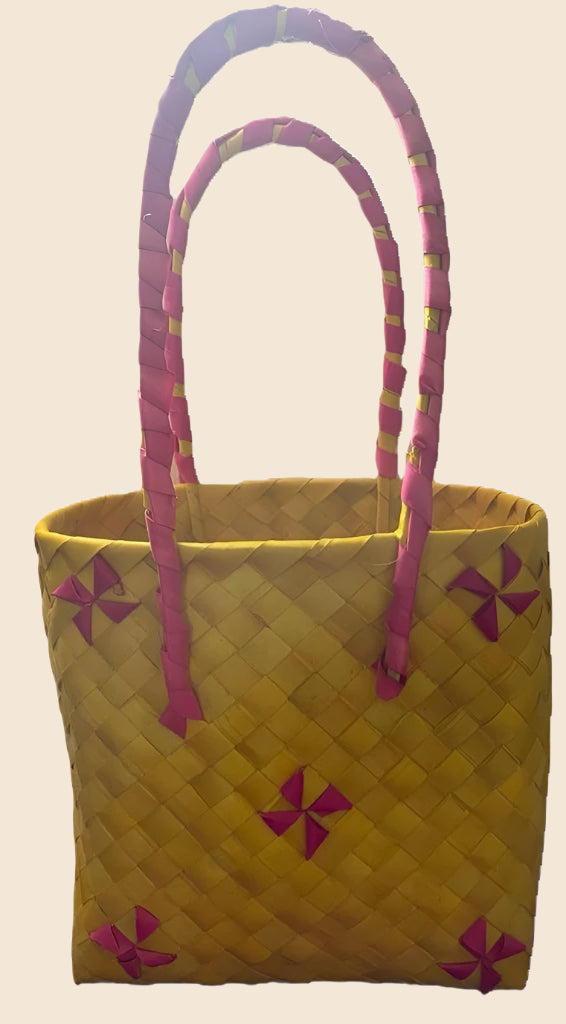 Long handle Palm leaf Bag image 0
