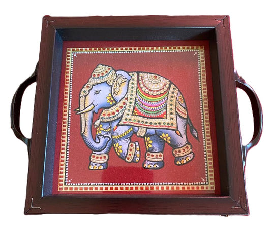 Digital printed medium tray