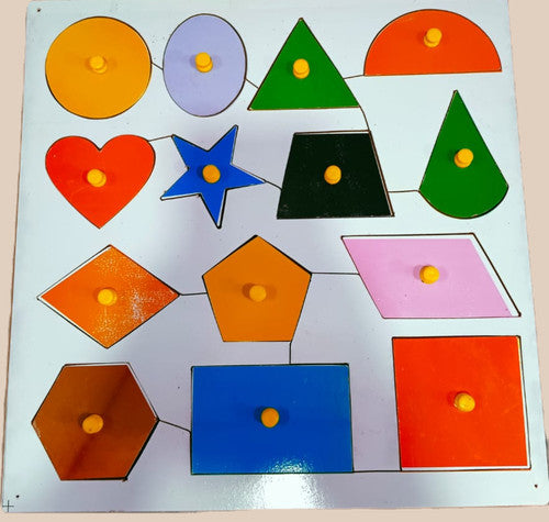 Shapes identification board | Swaagatham