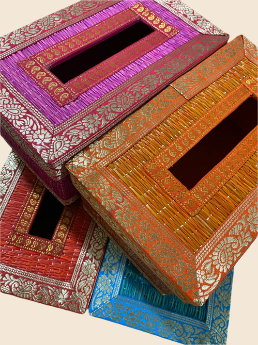 River Grass Tissue Box image 0