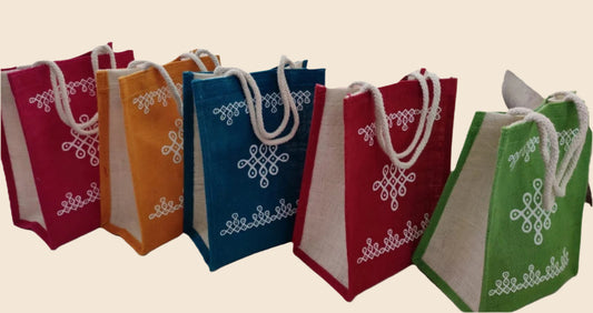 25 pack Kolam Design gift bag image 0