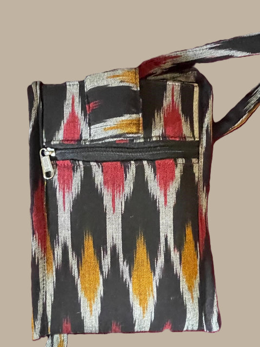 Ikkat sling bag image 0