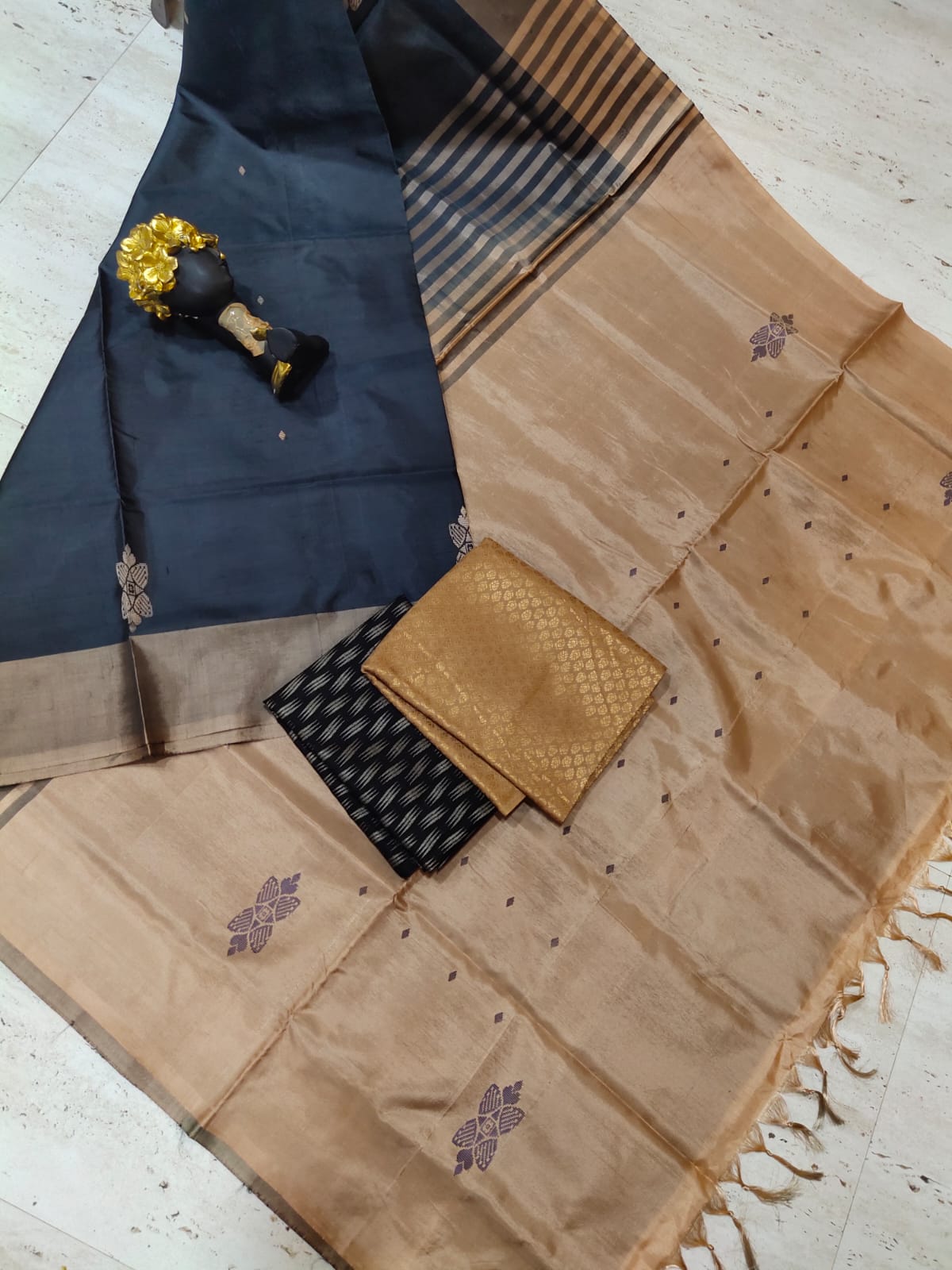 Banana fibre saree