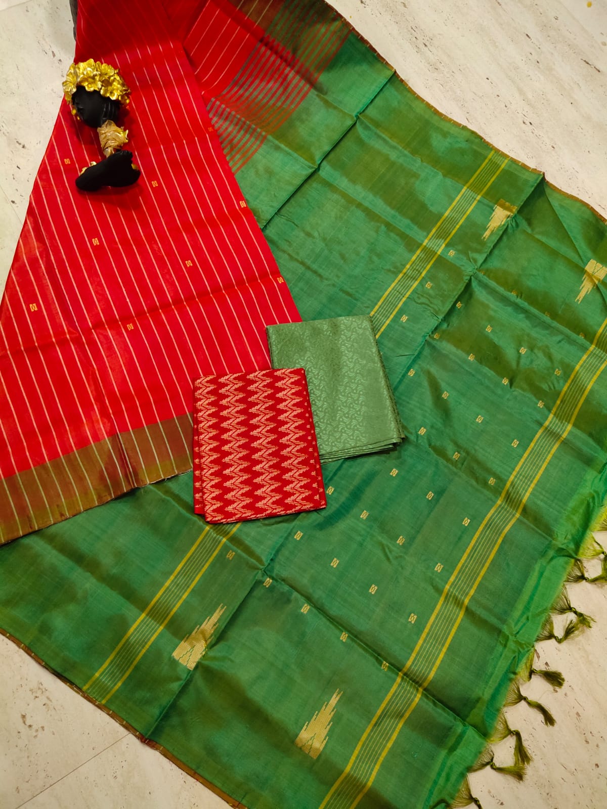 Banana fibre saree