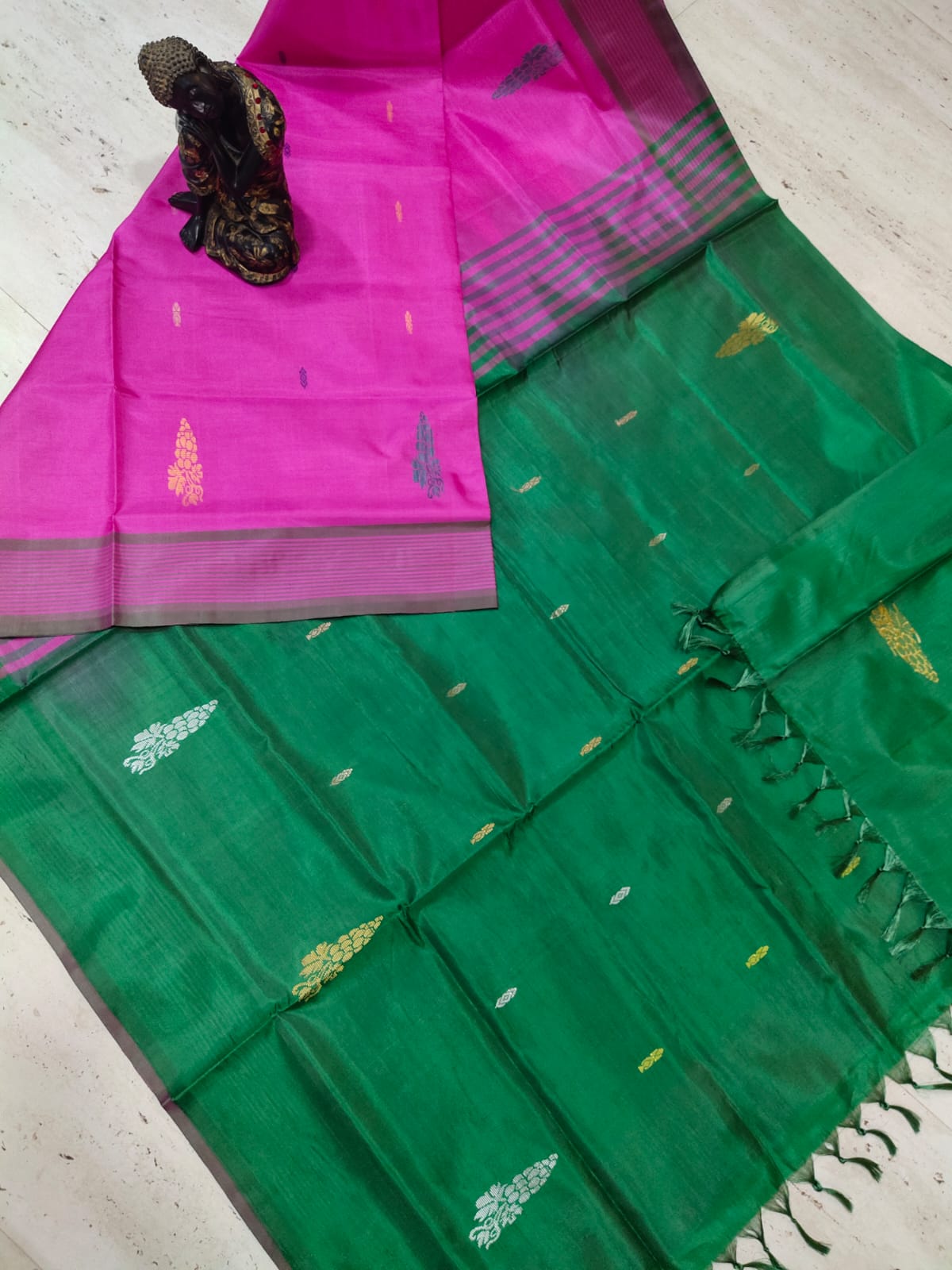 Banana fibre saree