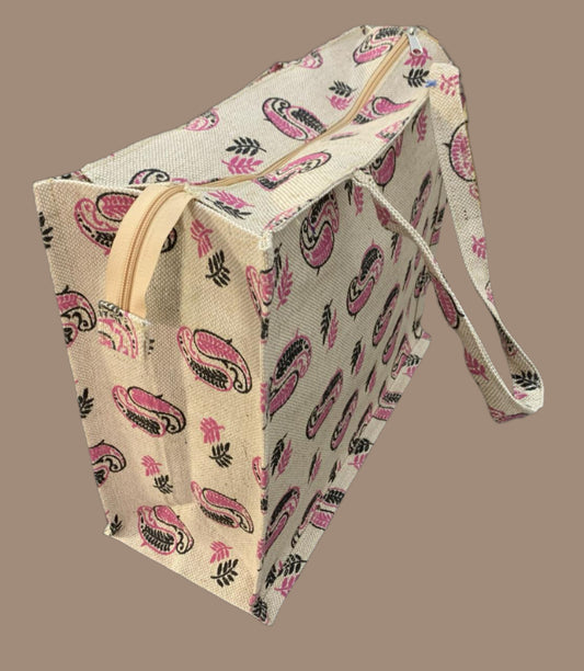 Multi-Purpose/Shopping Bag -Jute and Cotton Bag