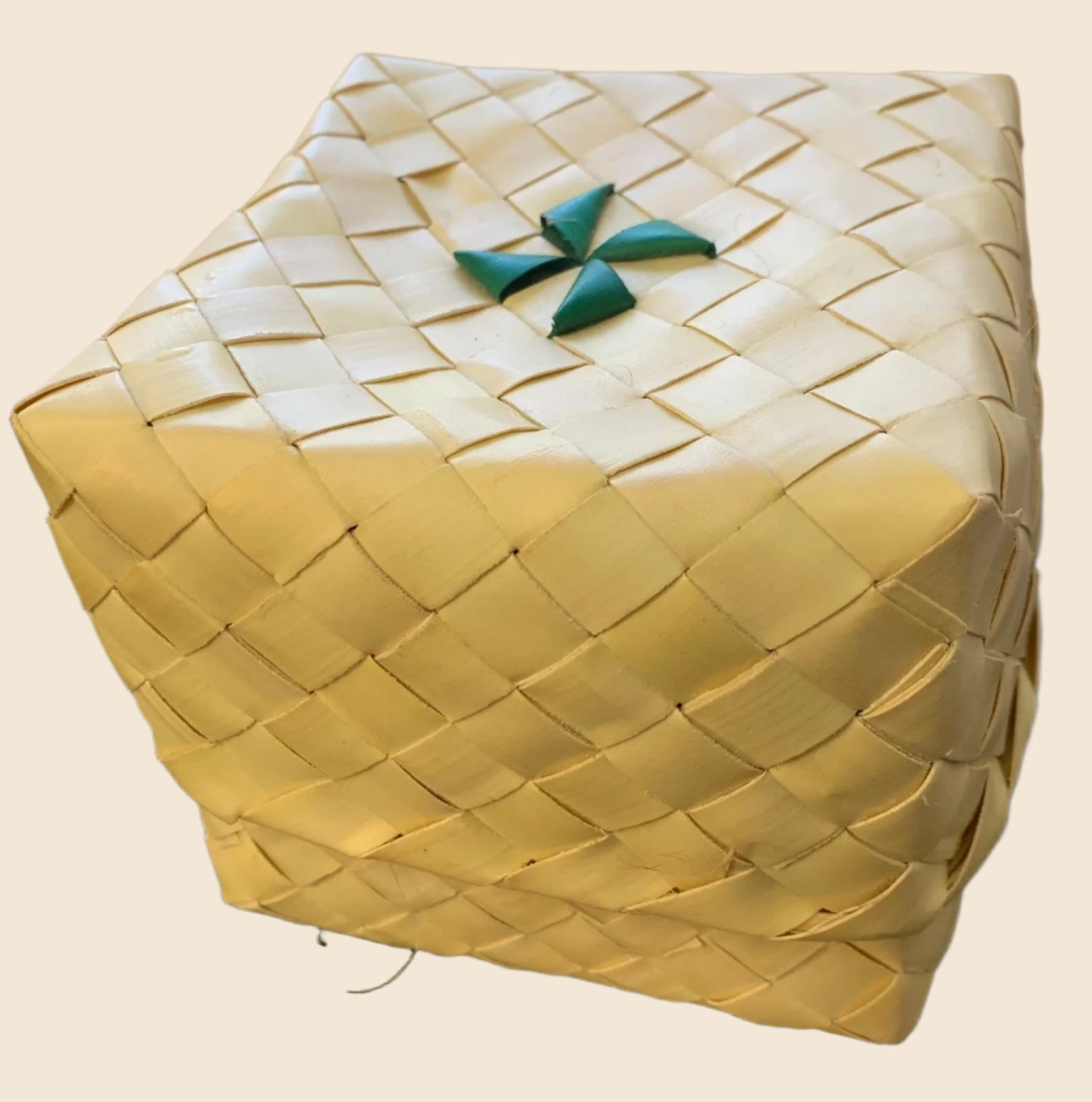 Palm leaf spice box - 4cup image 0