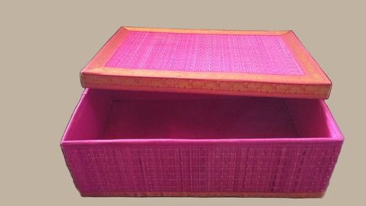 River grass storage box with river grass top