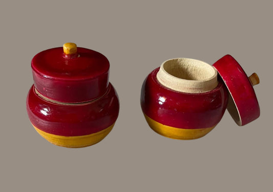 wooden Kumkum holder (each piece)